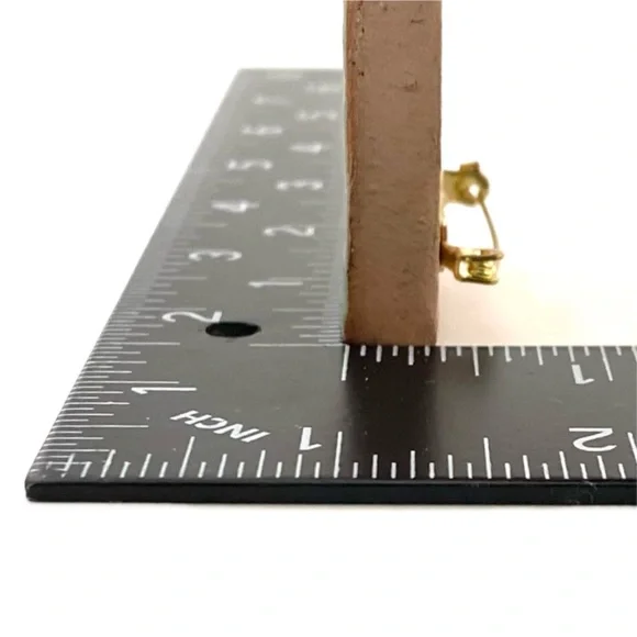 Handmade Dog Pottery Pin Brooch - Picture 5 of 6